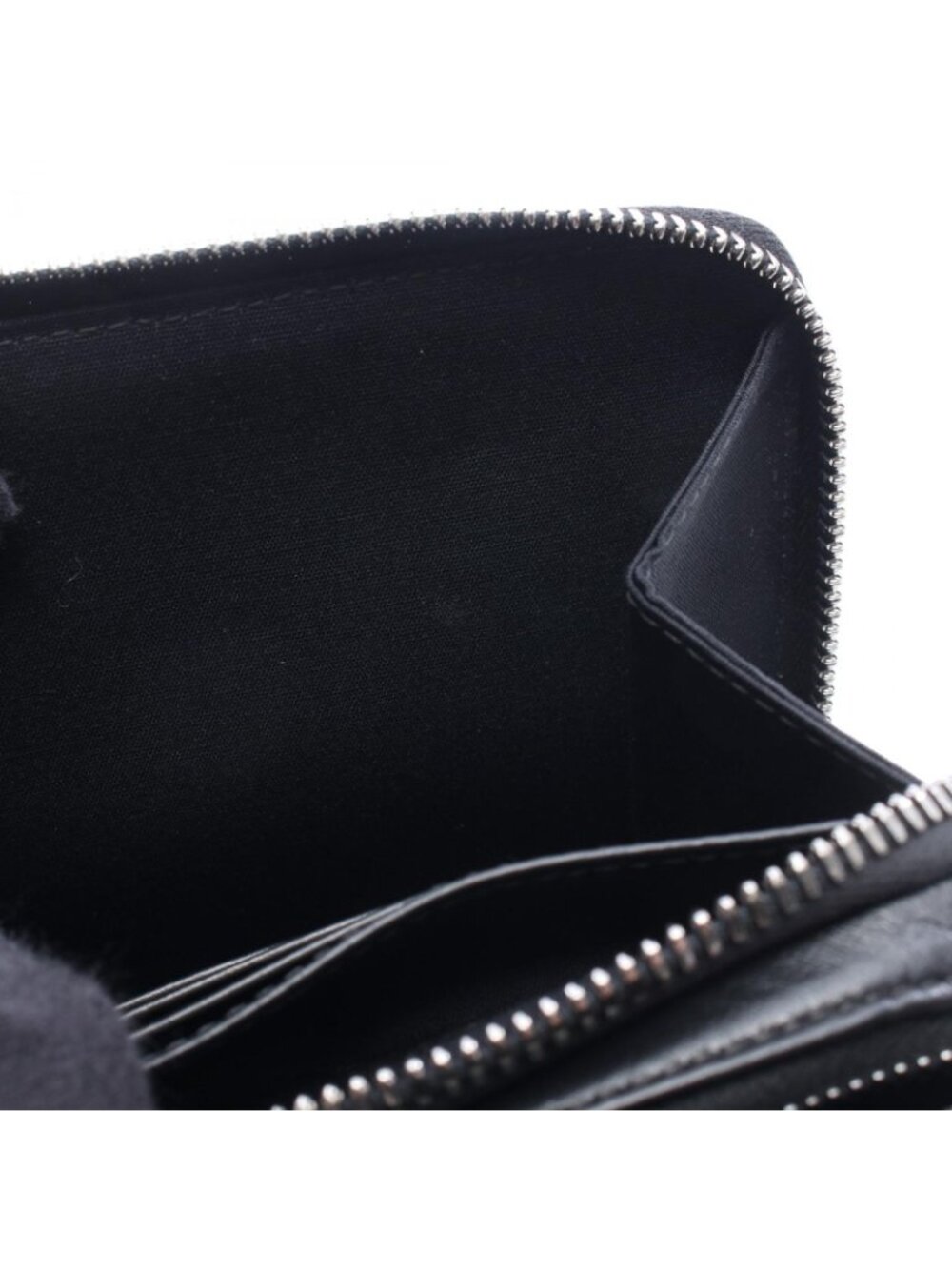 Dior Shoulder Bag CD Diamond Messenger Pouch Gray Black Canvas Leather - Picture 6 of 7